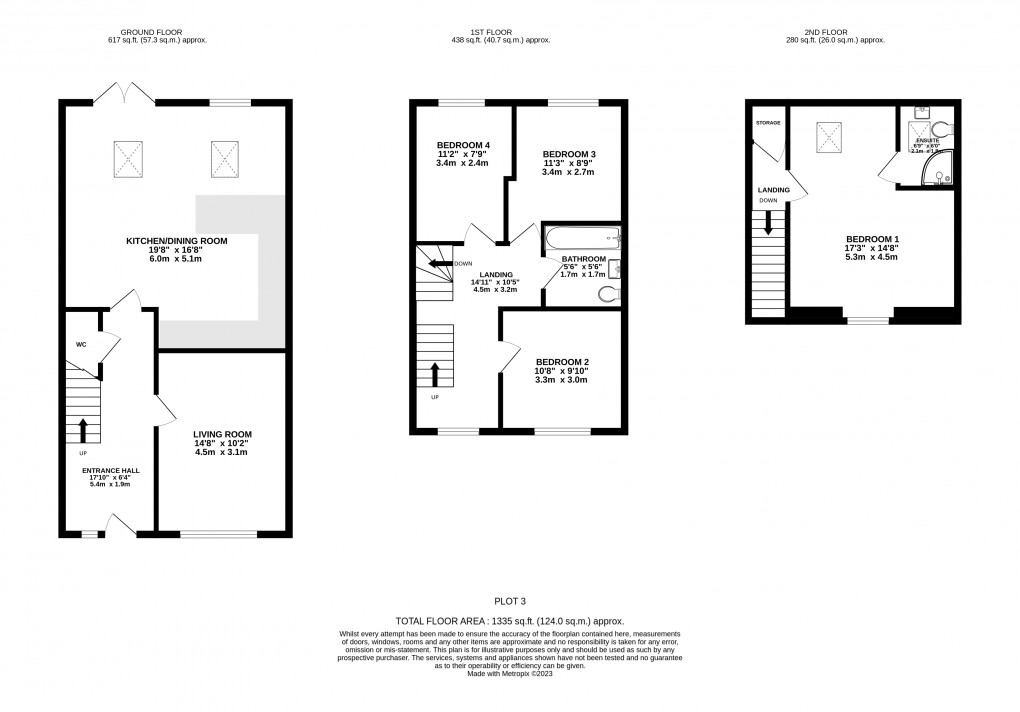 Floorplan for Presbyterian Fold, Hindley