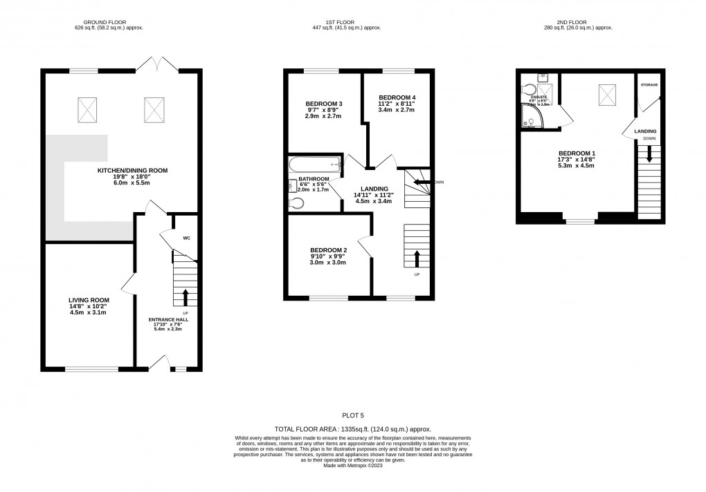 Floorplan for Presbyterian Fold, Hindley